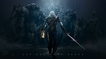 Wild Hunt, The Witcher HD wallpaper