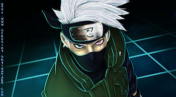 Hatake Kakashi, headband, black, ninja, 3d, cg, short hair, male, shippuden, handsome, naruto shippuden, kakashi hatake, dark, close up, naruto shippuuden, sharingan, boy, anime, kakashi, naruto, realistic, guy HD wallpaper