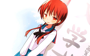 Anime, Smile, Girl, Pretty HD wallpaper