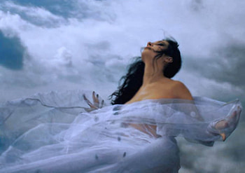 The wind, wind, sexy, girl, model HD wallpaper