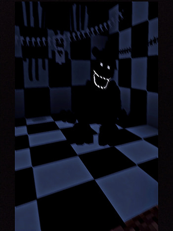 Freddy oscuro, juegos, terror, Minecraft HD phone wallpaper