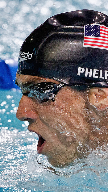 Michael Phelps, Athletic legend, American swimmer, Screenbeauty HD phone wallpaper