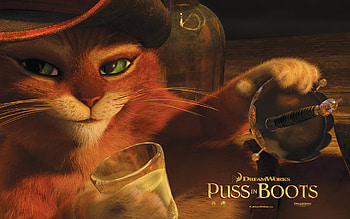 movie, Puss in Boots HD wallpaper