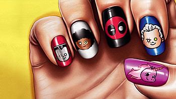 Deadpool 2 Funny Nail Arts Poster , deadpool-2, deadpool, movies, 2018-movies, poster HD wallpaper