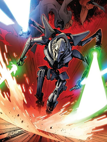 General Grievous, art, starwars, light HD phone wallpaper