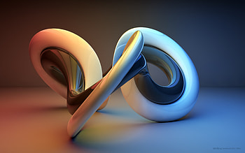 3D Shapes, 3d, shapes HD wallpaper