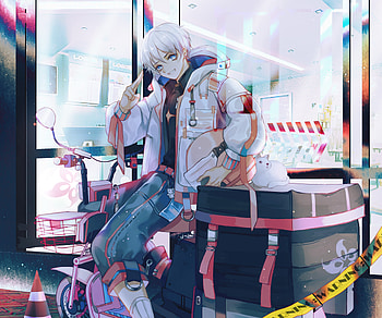 Anime Boy Vibes: Stylish Urban Chill, Anime, boy, anime boy HD wallpaper
