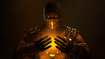 Feel The Power Inside, scorpion, games, xbox-games, ps-games, pc-games, mortal-kombat, deviantart HD wallpaper