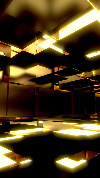 Gold lights, Luxurious glow, Elegant ambiance, Shimmering beauty HD phone wallpaper