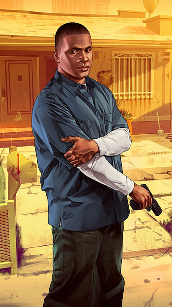 Franklin, Grand Theft Auto 5 HD phone wallpaper