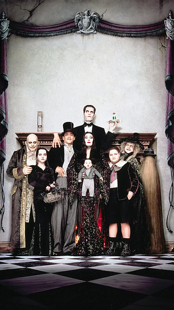 The Addams Family, Mobile and , High definition art, Enhanced visuals HD phone wallpaper