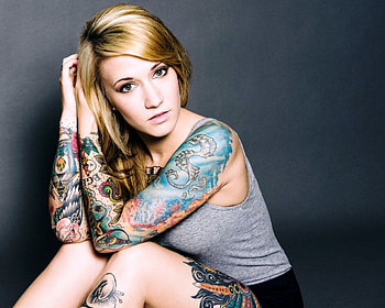 Seahorses Tattoo HD wallpaper