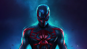 Spider Man 2099 , spiderman, superheroes, artist, artwork, digital-art, artstation HD wallpaper