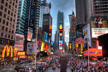 Times Square - Manhattan - New York City - USA, USA, New York City, Manhattan, New York, Cities HD wallpaper