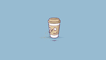 Minimalism Coffee, minimalism, coffee, artist, digital-art, funny HD wallpaper