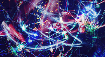 Abstract, Lights, Multicolored, Motley, Neon, Garland HD wallpaper