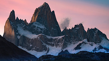 Snow Mountain Argentine Santa Cruz , mountains, snow, nature HD wallpaper