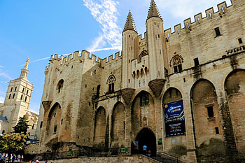 Palace of the Popes, Avignon France, Avignon castles, Medieval architecture HD wallpaper
