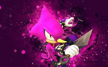 Espio the Hedgehog, , purple neon lights, Sonic Underground, Purple Sonic, creative, Espio the Hedgehog HD wallpaper