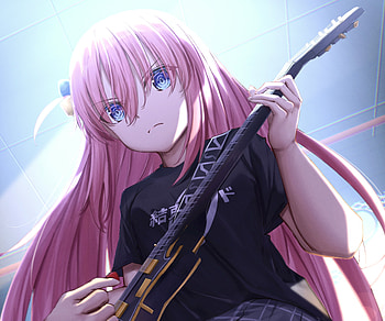 Hitori Gotou, Hitori Gotou, Anime, Bocchi the Rock! HD wallpaper