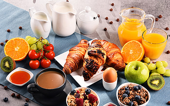 Breakfast, graphy, food, drink HD wallpaper