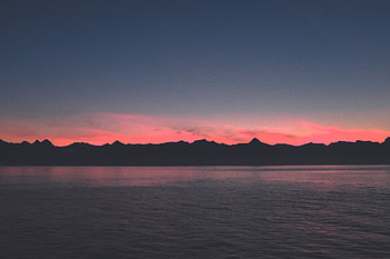 Warm Summer Sunset , sunset, nature HD wallpaper