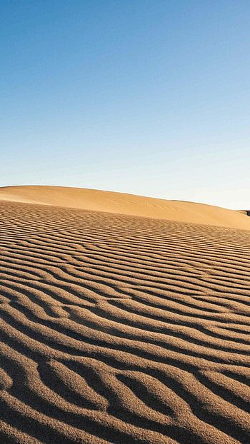 Textured desert sands, Scenic views, Pristine beauty, Captivating scenery HD phone wallpaper