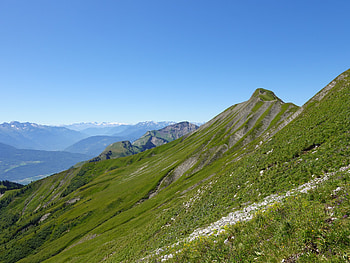 Landscape, Nature, Grass, Mountains, Mountain Range HD wallpaper