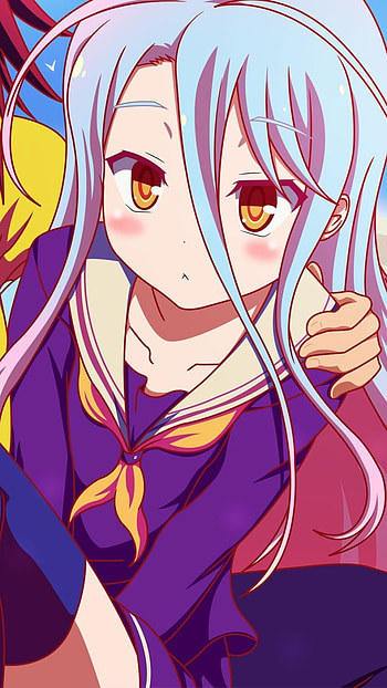 Sora and Shiro, Anime, No Game No Life HD phone wallpaper
