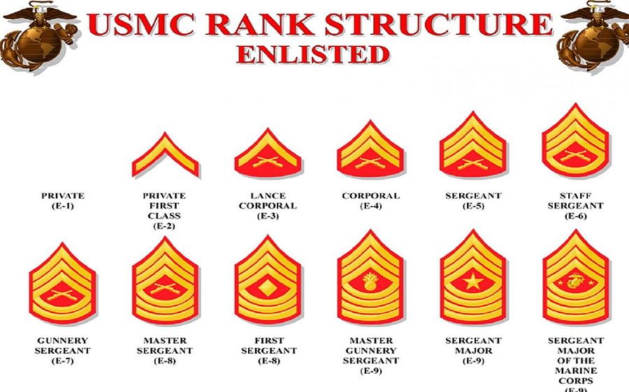 usmc enlisted ranks, marines, recon, usmc, marine corps HD wallpaper