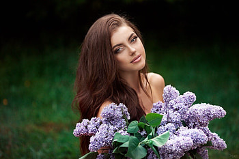lady, model, abstract, beauty HD wallpaper