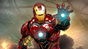 Iron Man Comicart , iron-man, superheroes, artist, artwork, digital-art HD wallpaper