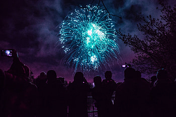 Holidays, Night, Salute, Holiday, Firework, Fireworks HD wallpaper