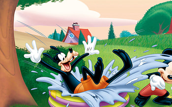 Goofy, Mickey & Goofy, Dynamic duo, Friendship HD wallpaper