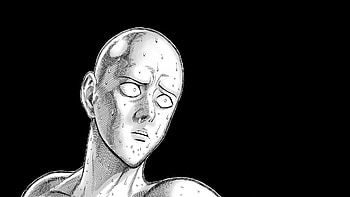 Saitama Stupid Face - One Punch Man HD wallpaper