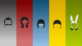 Bobs-Burgers-Characters---Background, TV Show, bob's burgers HD wallpaper