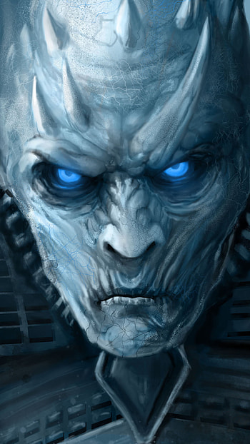 Night King, Game Of Thrones, eyes, got HD phone wallpaper