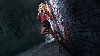 Supergirl Modern Guardian , supergirl, superheroes, artwork, digital-art, artstation HD wallpaper