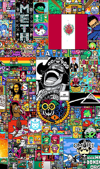 r/place, art, Pixel, Redditt HD phone wallpaper