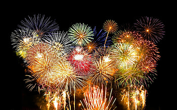 fireworks backgrounds, fireworks , Explosive celebration, Vibrant colors HD wallpaper