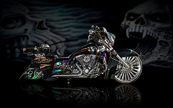 Motorcycles Bike Design Airbrush, modified, bikes, design, airbrush HD wallpaper