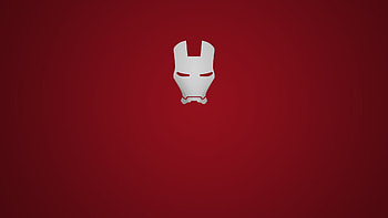 Iron Man Simple 1, super-heroes, iron-man, movies, minimalism HD wallpaper