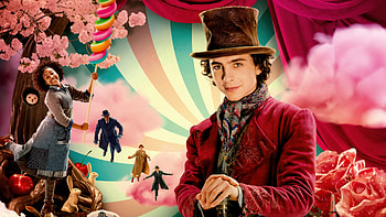 Timothée Chalamet as Wonka, Timothée Chalamet, movie, Wonka HD wallpaper