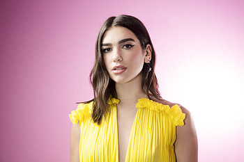 Dua Lipa, brunette, celebrity, pretty, 2018 HD wallpaper