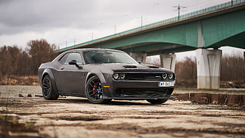 Dodge Challenger Red Eye, dodge-challenger, dodge, 2023-cars, cars, behance HD wallpaper
