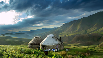 Kyrgyzstan mountain background, , Baltana HD wallpaper
