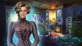 Cursed Cases - Murder at the Maybard Estate05, hidden object, fun, video games, cool, puzzle HD wallpaper