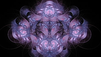 Abstract, purple, black, texture, luminos, fractal HD wallpaper