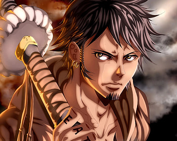 Trafalgar Law, One Piece , Top rated anime, Pirate captain HD wallpaper
