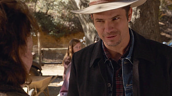 Justified TV Series, Raylan's iconic coat, Fashion inspiration, Stylish wardrobe HD wallpaper